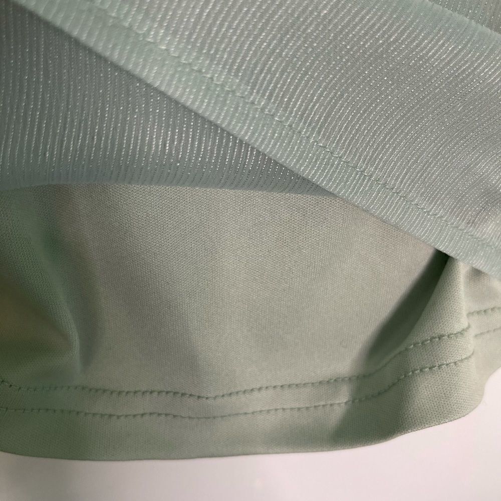 REVOLVE SUPERDOWN Spaghetti Straps Green Crop Top - Picture 6 of 14